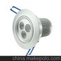3x3W 9W LED天花灯 LED筒灯 LED射灯 LED灯