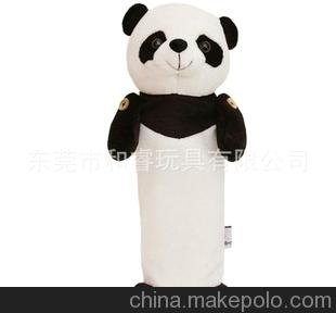 立體可愛(ài)熊貓筆袋 創(chuàng  )意毛絨筆袋 韓國韓版 大容量 多功能圖片