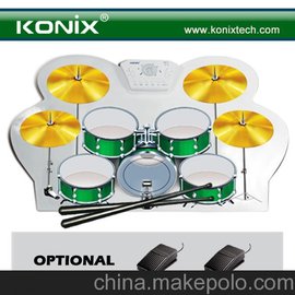 USB MIDI Roll Up Drum Kit For Childrens Day