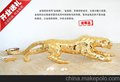 供应米德创意23121实心电镀金钱豹招财摆件商务礼品
