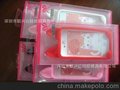 蘋果iphone4S手機殼 韓國 KOKO貓咪外殼 可愛硅膠套 長耳朵貓貓