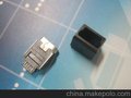 供应mini USB 5P 焊线式 带护套