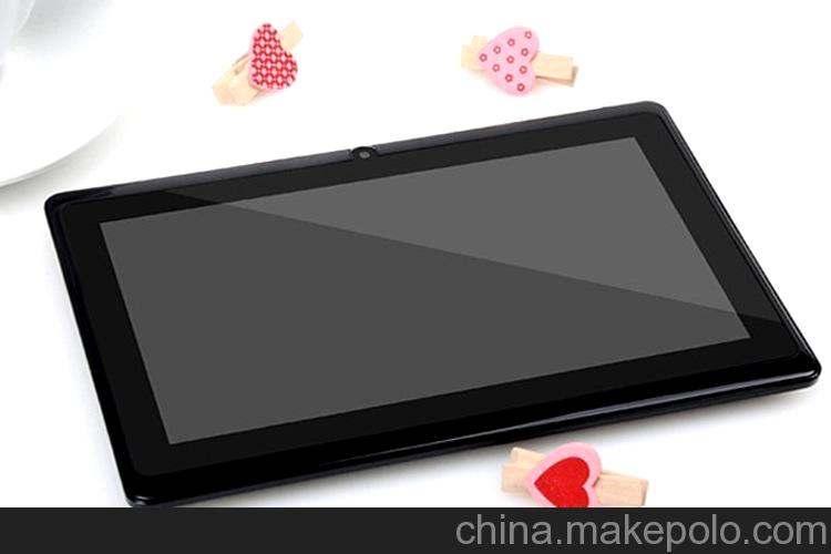 全志A13 MID7寸PAD 3G WIFI安卓4.0 多點(diǎn)電容屏觸摸 Q8平板電腦