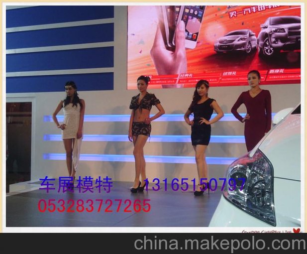 供應(yīng)青島演出演藝 青島車展禮儀模特 外籍模特 燈光音響LED屏租賃圖片