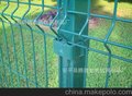山东济宁市政浸塑护栏网 小区安全隔离防护网 涂塑钢丝焊接围墙网
