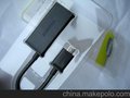 MHL Micro USB 转 HDMI 视频线 三星Galaxy S2 S II 9100 连接线