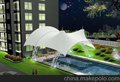 南平标志性膜结构建筑、武夷山张拉膜景观、建阳工厂小区拉膜车棚