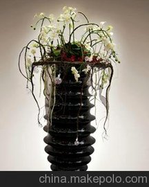 廠家直銷藝術(shù)玻璃鋼花盆容器