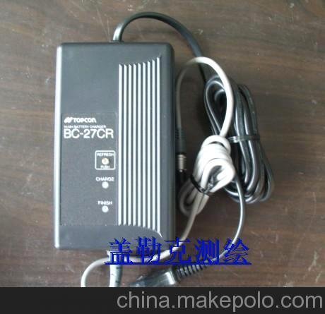 供應(yīng) BC-27CR拓普康全站儀充電器TBC-2三孔圖片