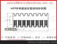 供应捷动塑机HFB 电力波纹管（MPP电力波纹管） 生产线