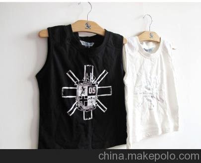 安徒生 夏外貿(mào)男童T恤尾單批發(fā)名品折扣童裝廠韓童北京貨源圖片