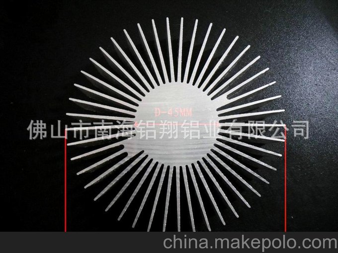 散熱器廠(chǎng)家提供 個(gè)性散熱器 led散熱器 內徑45mm 外徑120mm圖片
