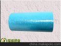 供应广东蓝色双塑单硅离型纸，蓝色硅油纸厂家