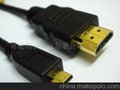 HDMI D TYPE A TO D Cable（标准1.4版）