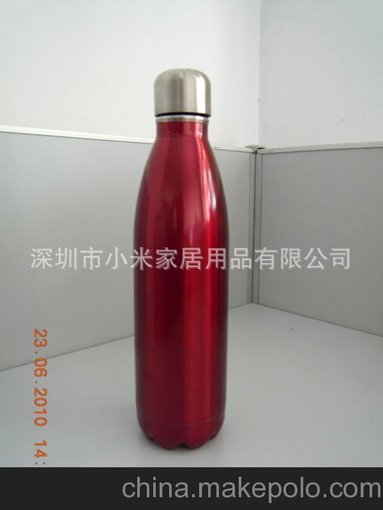 廠家直銷帶防塵帽不銹鋼運動水壺 小容量兒童水壺圖片