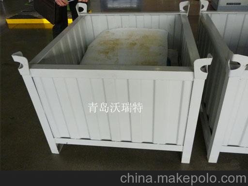 青島鐵皮箱       波紋板料箱圖片