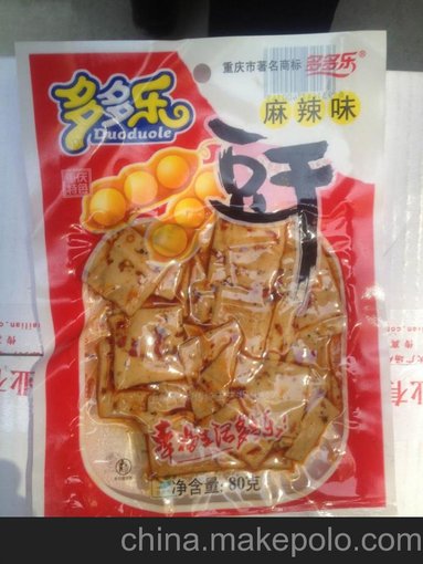 福州向熠食品批發(fā) 多多樂(lè )豆干雞爪系列 好吃精彩選購圖片