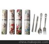 混批便携3件套餐具(勺叉筷3件套礼品套装)