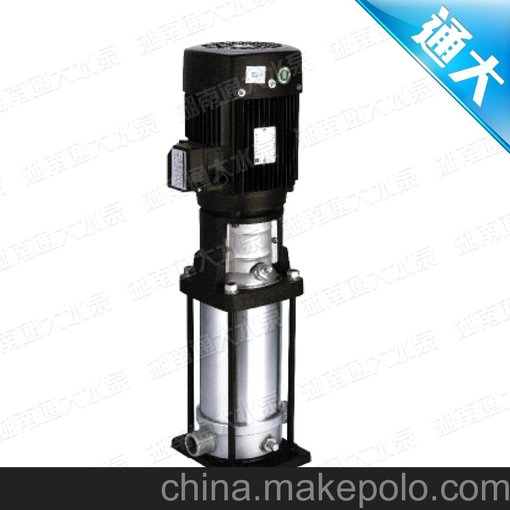 通大泵業(yè)QDL型多級離心式水泵 城鎮供水泵 不銹鋼離心式水泵圖片