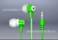 批发GH-081入耳式耳机 扁线带唛耳机 商务耳机话务耳机 精品耳机