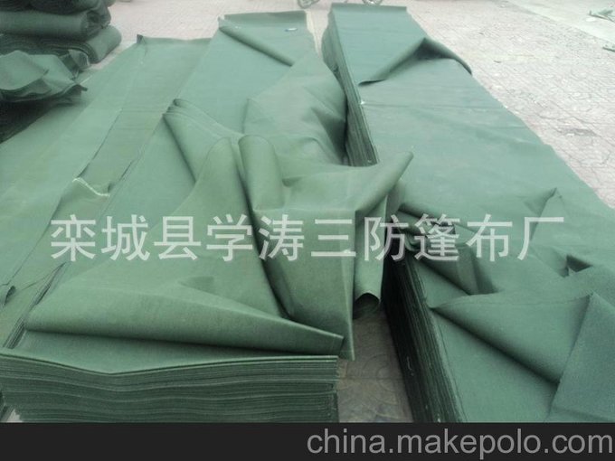 再生防水棉帆布，純黑色棉帆布防水，4*4加密防水棉帆布圖片