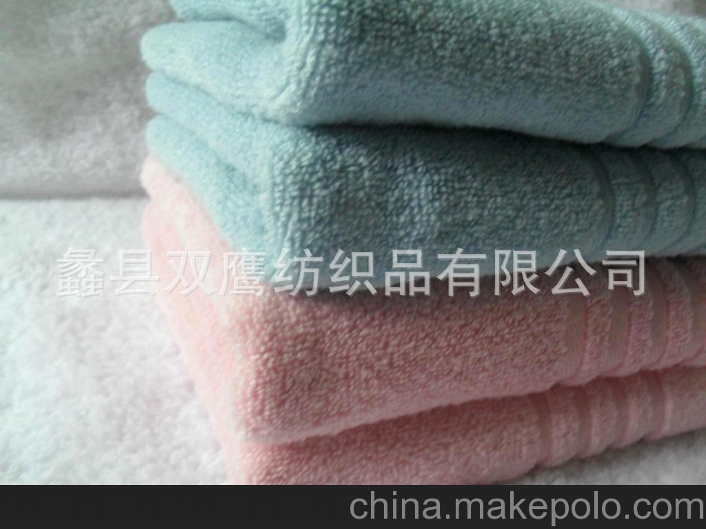 批發供應 簡潔大方無捻紗毛巾 純棉斷檔毛巾