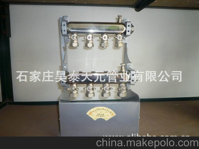 生產(chǎn)供應(yīng) 地暖分水器 分水器集水器圖片