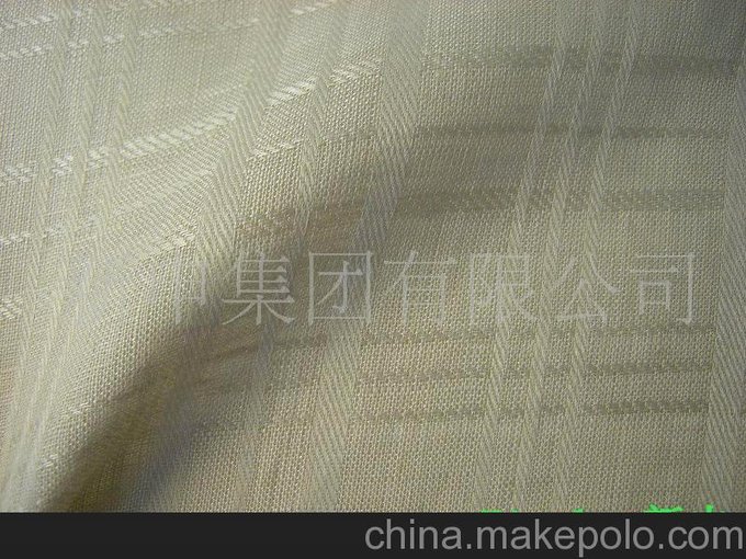 供應(yīng)純亞麻窗簾格提花布 歐式風格床單亞麻面料圖片
