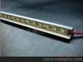 供应5050LED珠宝柜台30灯/50CM铝槽硬灯条高亮