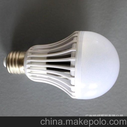 2012新款 陶瓷散熱 高性能超亮款3w cob led陶瓷球泡燈批發(fā)圖片