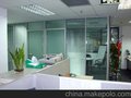 上海供应disen钢化双玻内置百叶隔断铝合金隔断