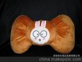 韩国卡通可爱型抱枕 小腰枕生产厂家
