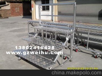 合唱臺演出設備，合影站架，集體照相合影臺，鋁合金合唱臺