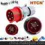 换相器工业插头 32A (5芯，5孔，5P，5极）出口欧洲 S CB CE 环保