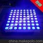 LED显示屏用5.0蓝色厚壳双做单点阵模块 2388 点阵模块 蓝光点阵
