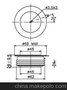 供应平板式晶闸管KP800A1200V杭州国晶