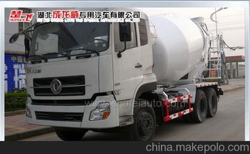 供應(yīng)楚飛牌東風(fēng)大力神后雙橋混凝土攪拌車