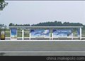 公交候车亭灯箱公交候车亭灯箱栏广告灯箱