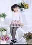 童装批发 女童连衣裙带 日韩淑女长袖上衣 102290