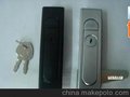 工业电柜门锁铰链 MS490门锁 机械门锁配件
