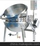 蒸汽自动翻转漂烫锅Automatic steaming reversed blanching pot