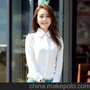 一件批发春夏装新款白衬衫韩版女长袖衬衣女打底大码百搭雪纺衬衫