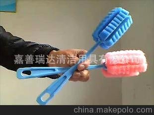廠家直接供應(yīng)杯刷、海綿瓶刷、百潔布杯刷、海綿清潔用品圖片