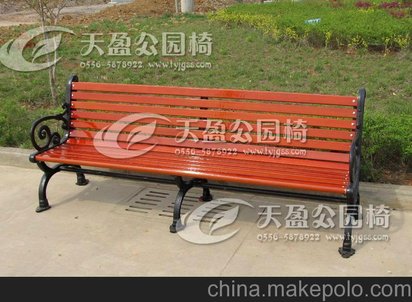 公园椅，苏州园林椅，合肥户外休闲椅，塑木椅条供应商