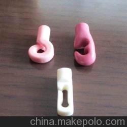  批發(fā)選購 卡槽導絲器陶瓷 氧化鋁陶瓷 025型氧化鋁紡織瓷件圖片
