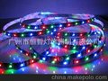 LED220V高压5050-60珠七彩户外防水灯带灯条,可带100米长