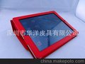 ipad2/3皮套厂家定制外贸定单连连的 平板电脑皮套 环保PU料