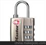 瑪斯特（Master Lock） 4680DKNL TSA系列密碼掛鎖 （灰色）