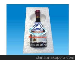 紅酒酒瓶平行防震包裝 EPP酒瓶包裝 EPP玻璃制品包裝圖片