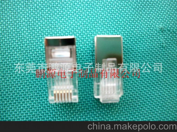 供應水晶頭電話(huà)RJ11/RJ12、6P4C 加長(cháng)型圖片